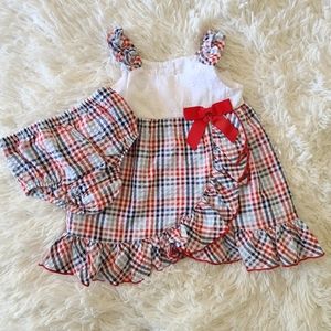Baby girl plaid dress
